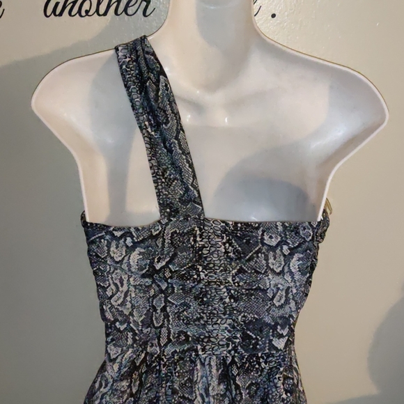 Reptile Snake Print Convertible Long Dress - Picture 5 of 11